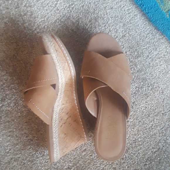franco sarto wedge shoes